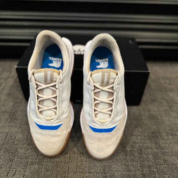 Sorel Ona 718 Low Sea Salt  Chalk  Blue Sz 7 Used - Picture 4 of 4